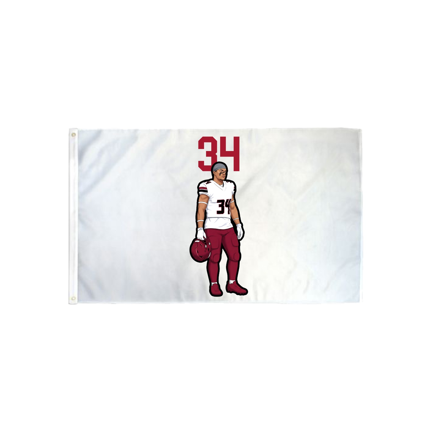 3x5 Flag — Number Top in Classic