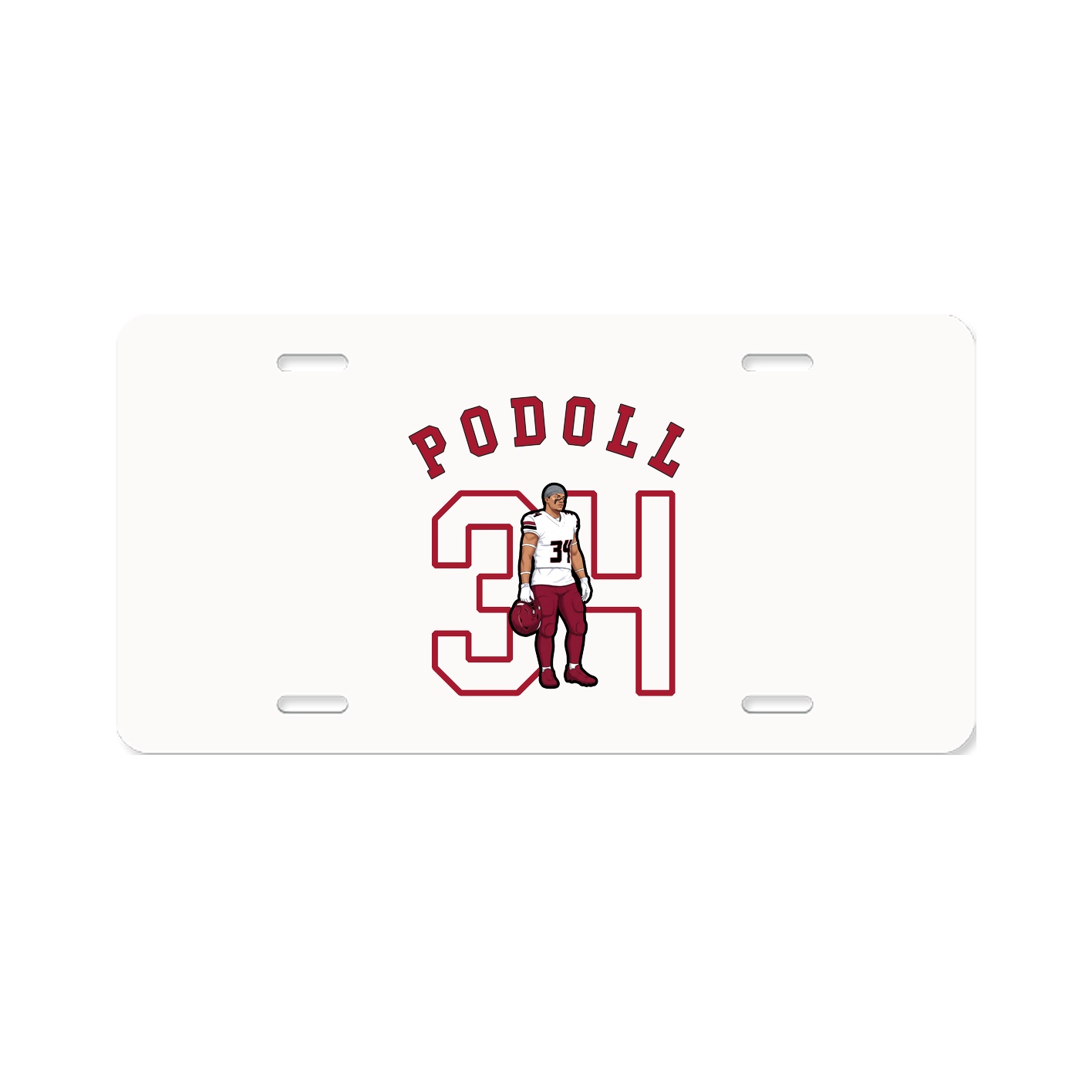 License Plate — Shirsey Arch in Classic