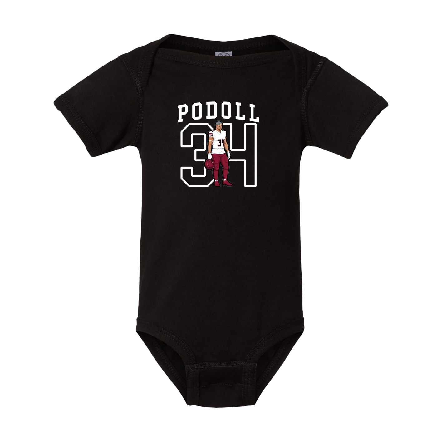 Baby Onesie — Shirsey in Black