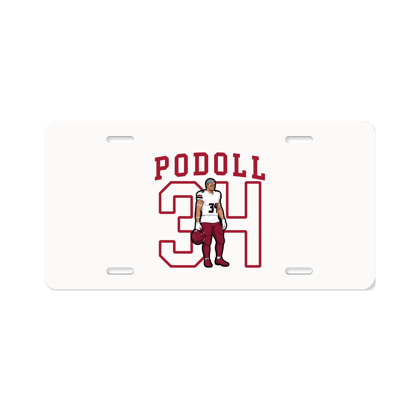 License Plate — Shirsey in Classic