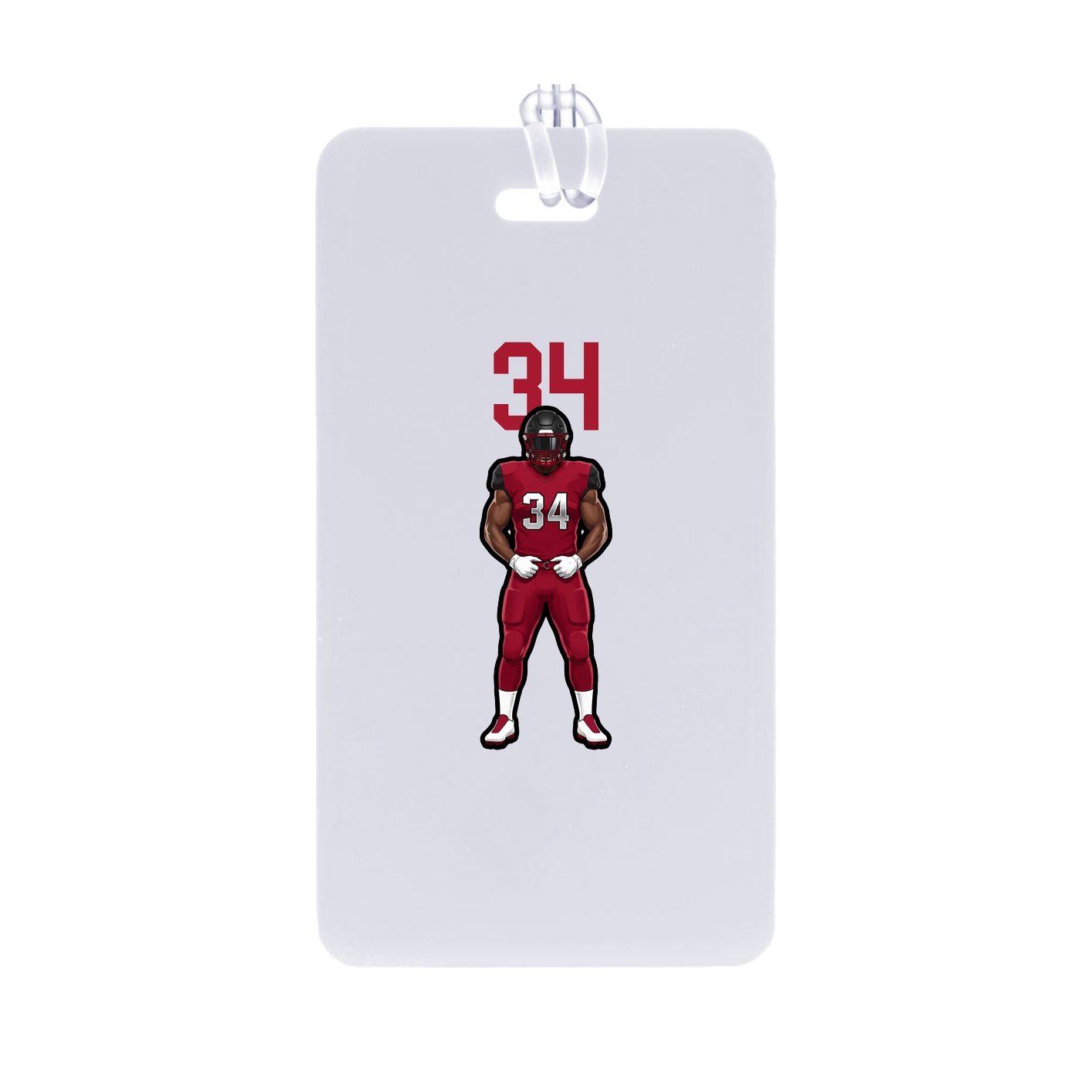 Bag Tag — Number Top in Classic