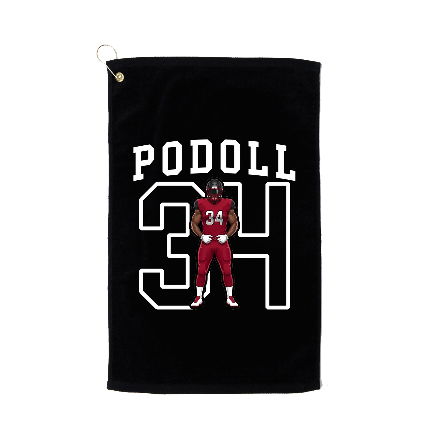Golf Towel — Shirsey in Black