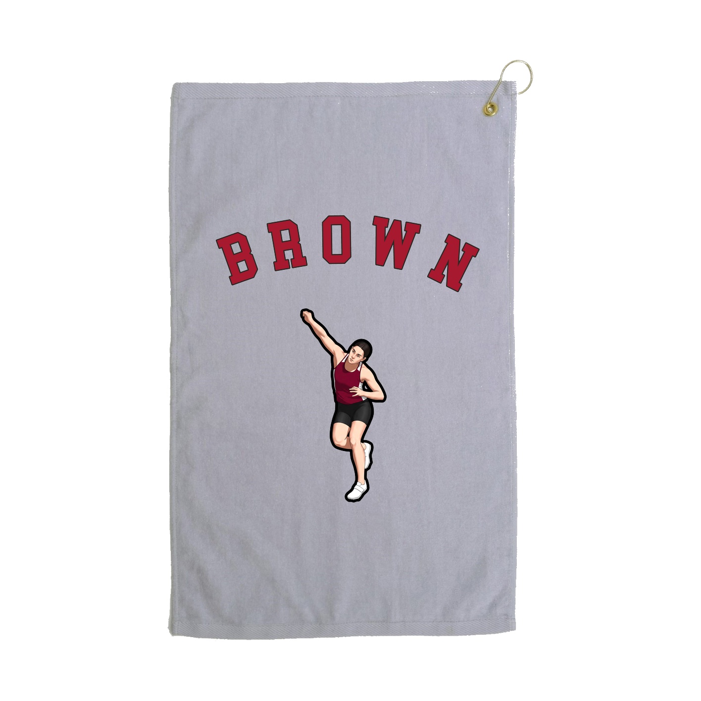 Golf Towel — Shirsey Arch in Grey