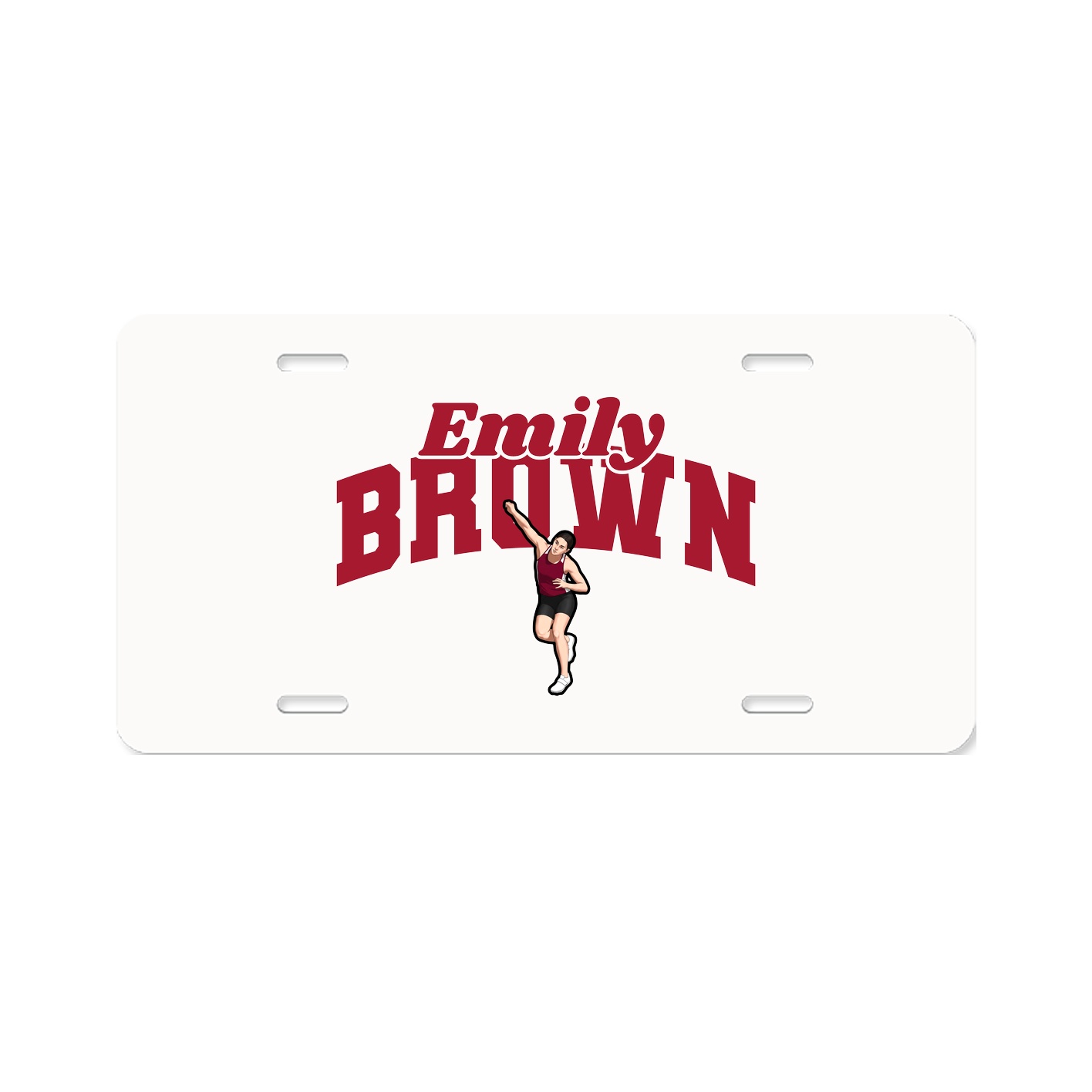 License Plate — Signature Arch in Classic