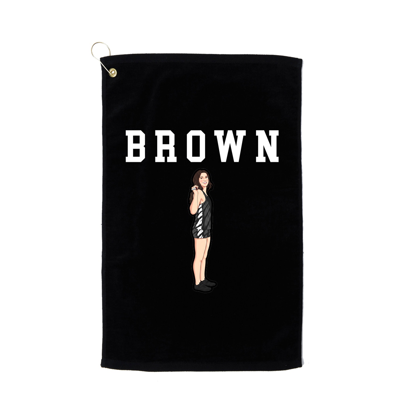 Golf Towel — Shirsey in Black