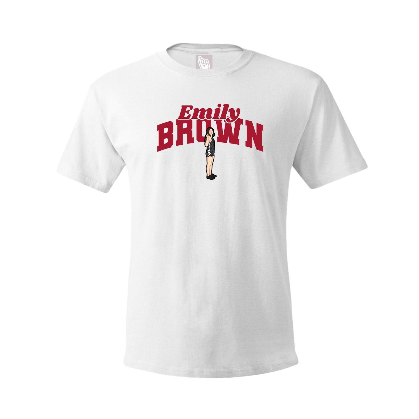 Tee — Signature Arch in White
