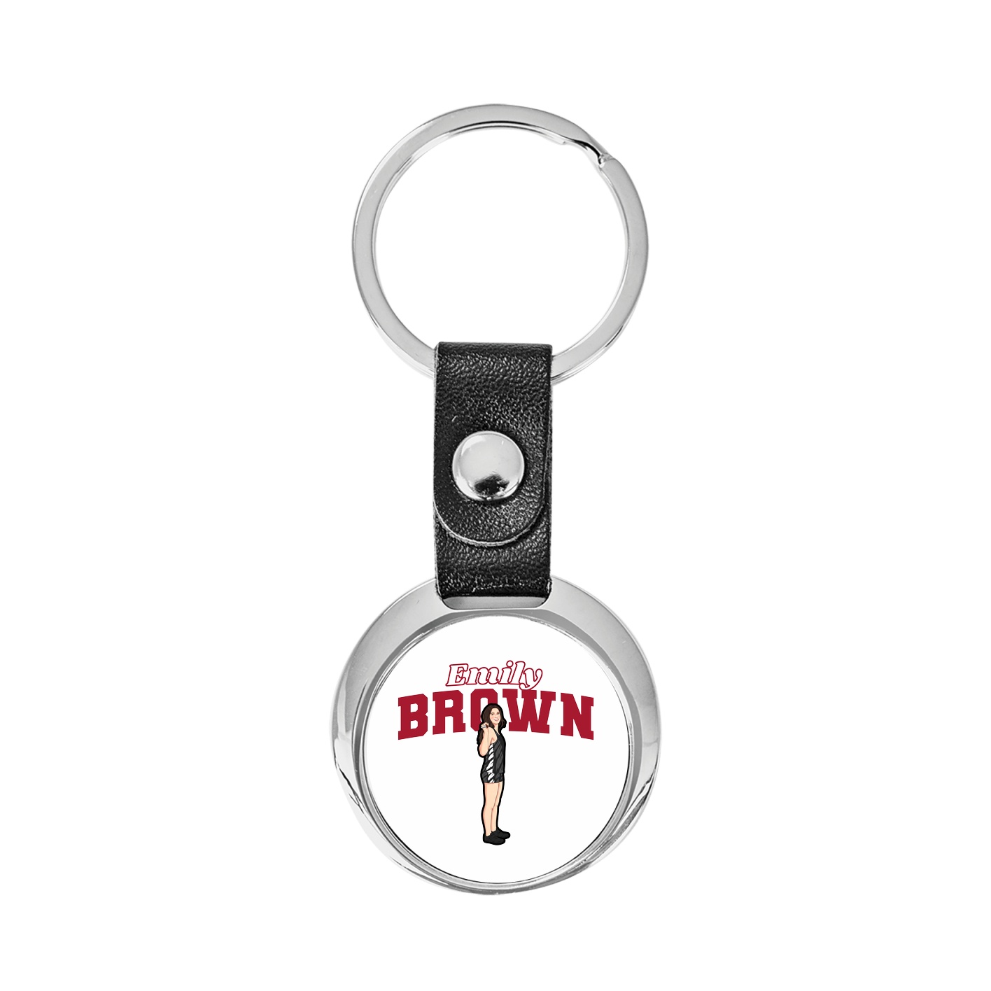 Key Chain — Name Arch in Classic