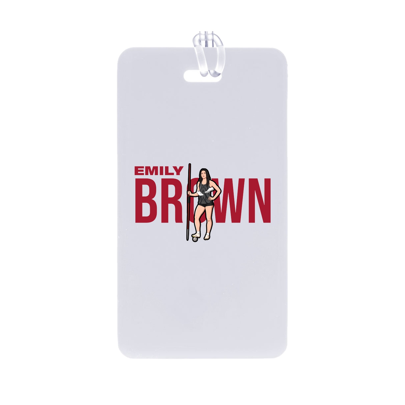 Bag Tag — Player Name in Classic