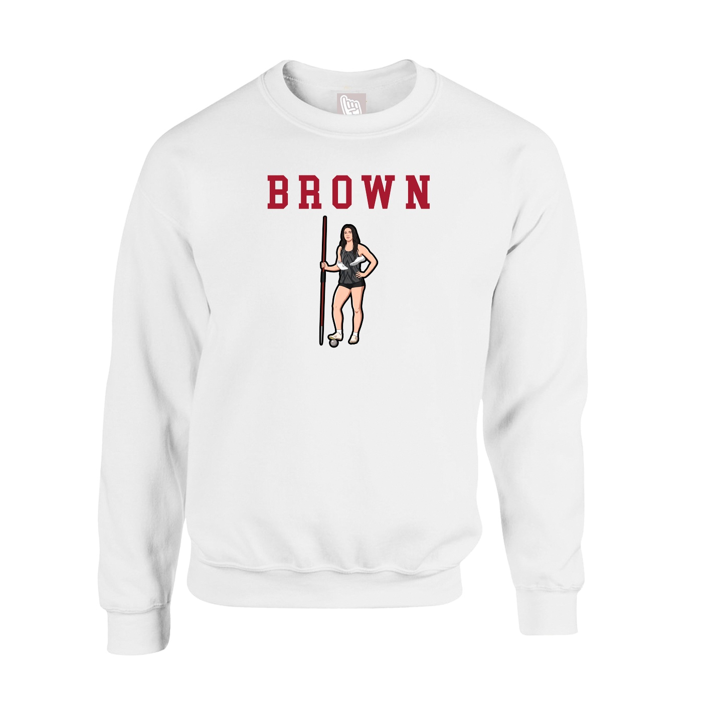 Fleece Crew — Shirsey in White