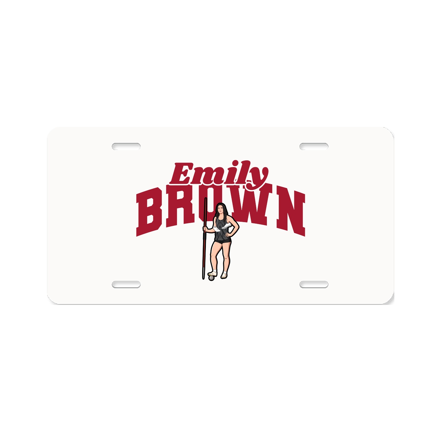 License Plate — Signature Arch in Classic
