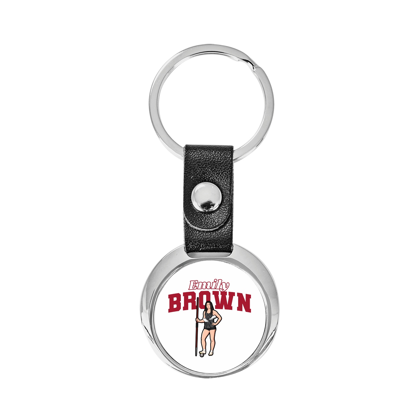 Key Chain — Name Arch in Classic