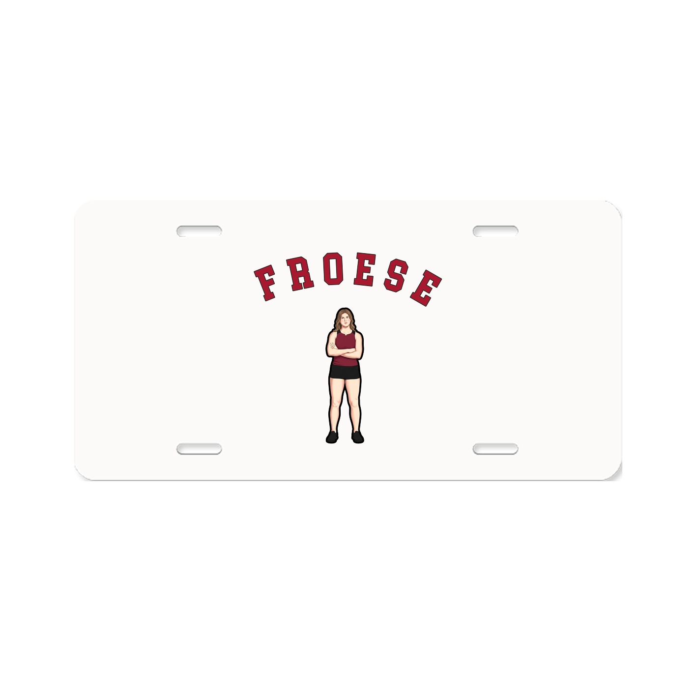 License Plate — Shirsey Arch in Classic