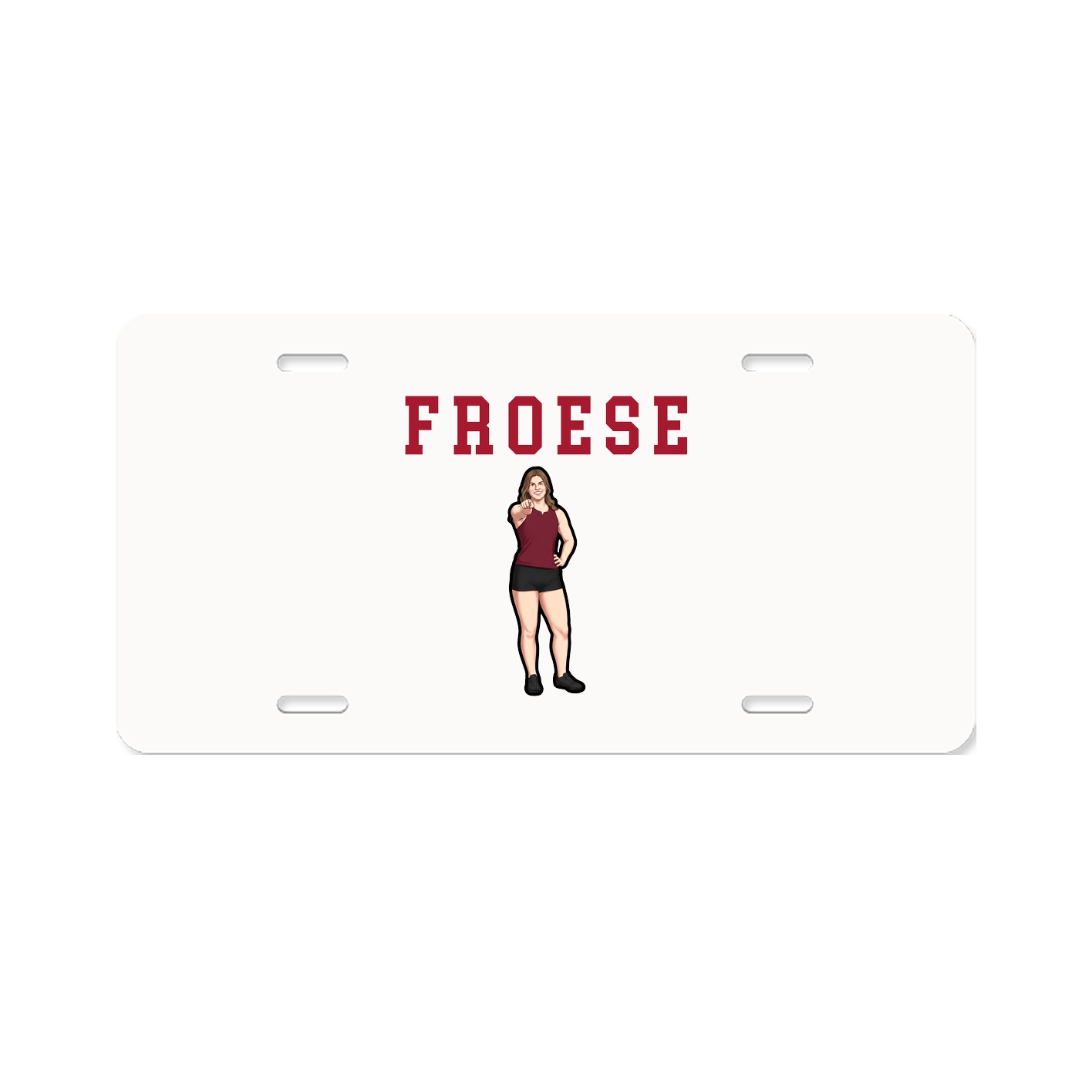 License Plate — Shirsey in Classic