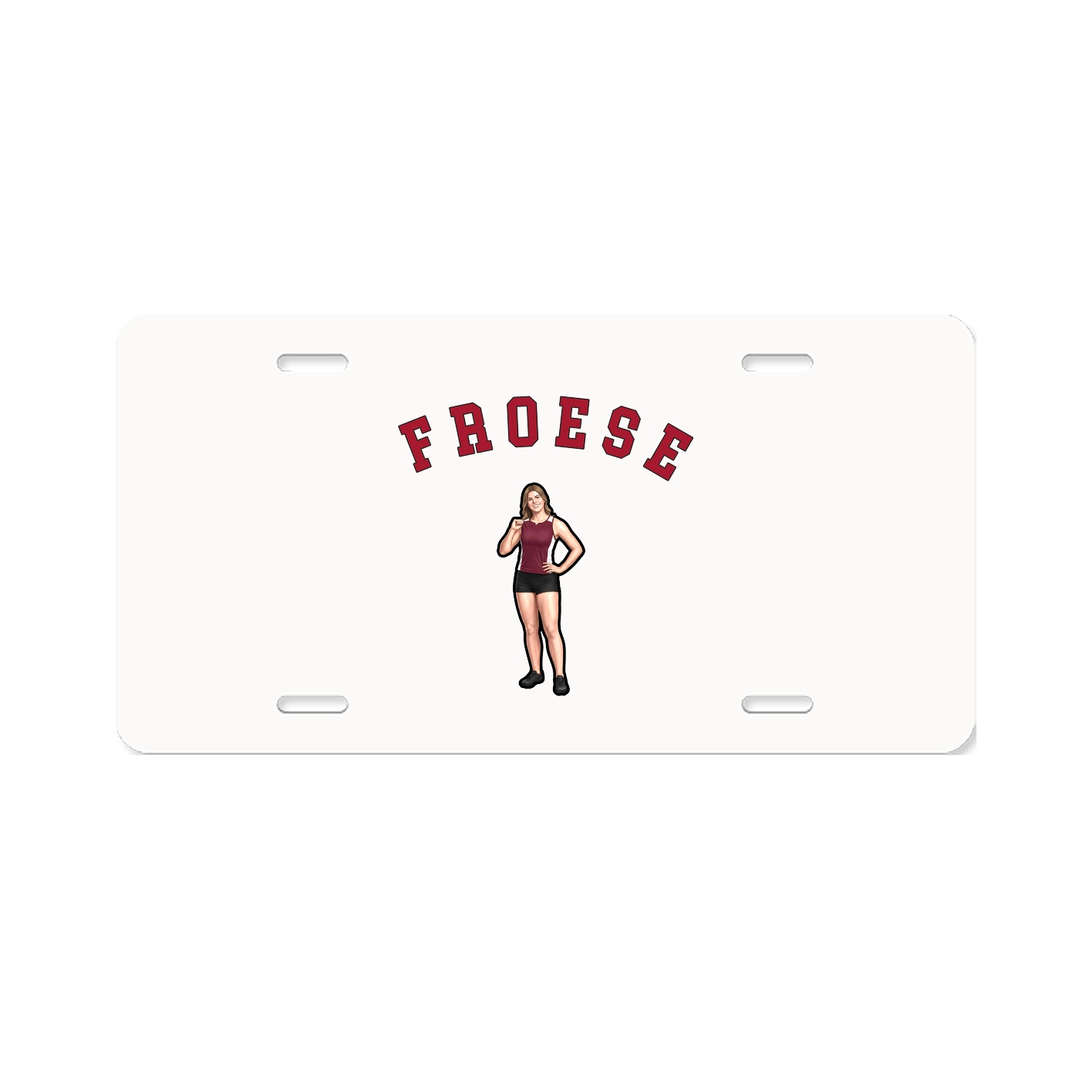 License Plate — Shirsey Arch in Classic