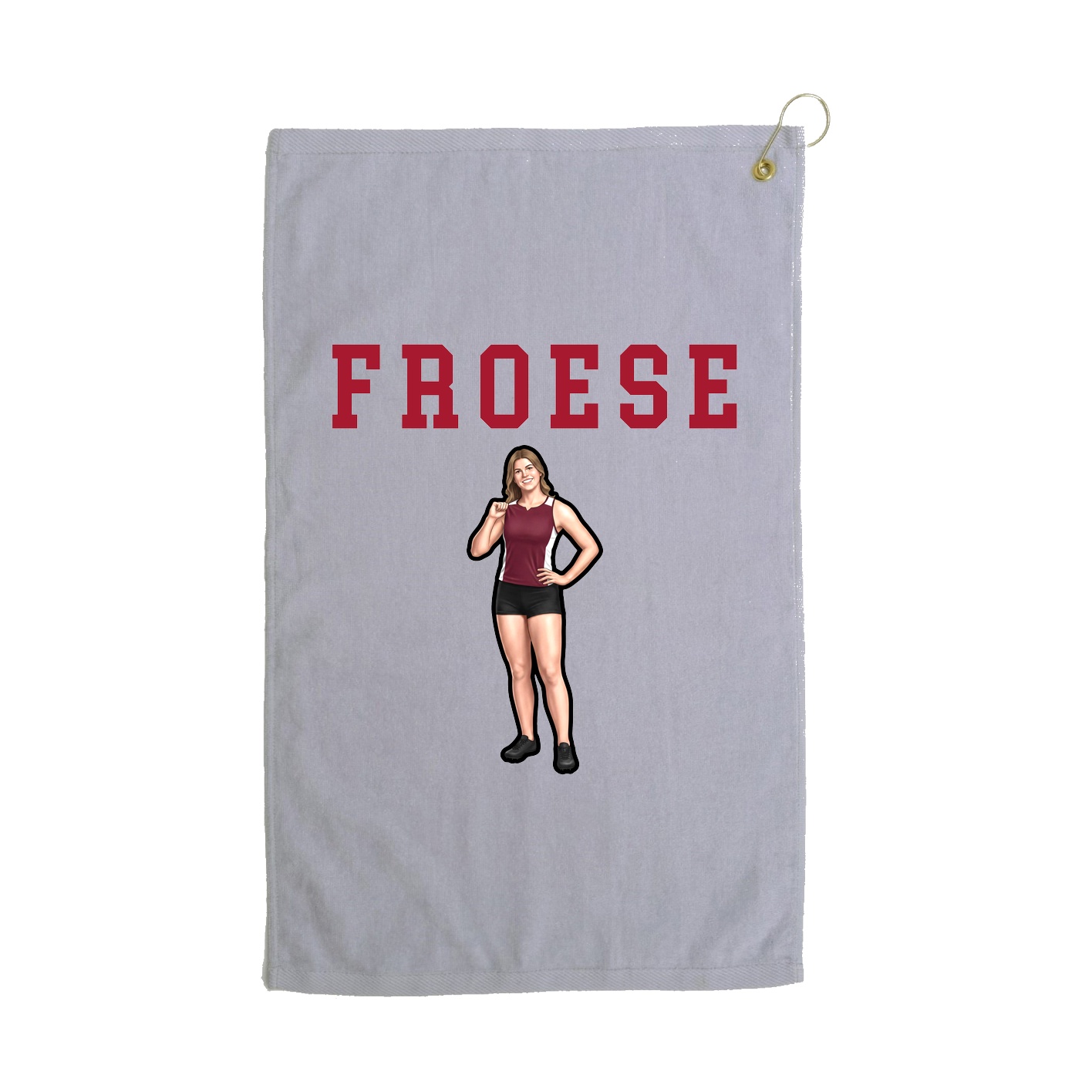 Golf Towel — Shirsey in Grey