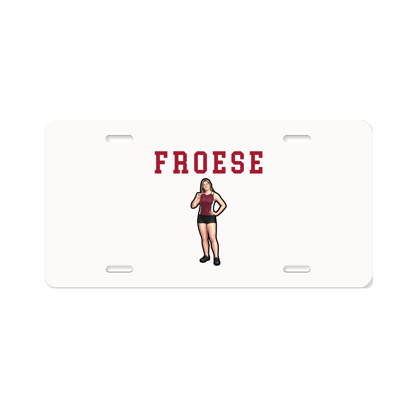 License Plate — Shirsey in Classic