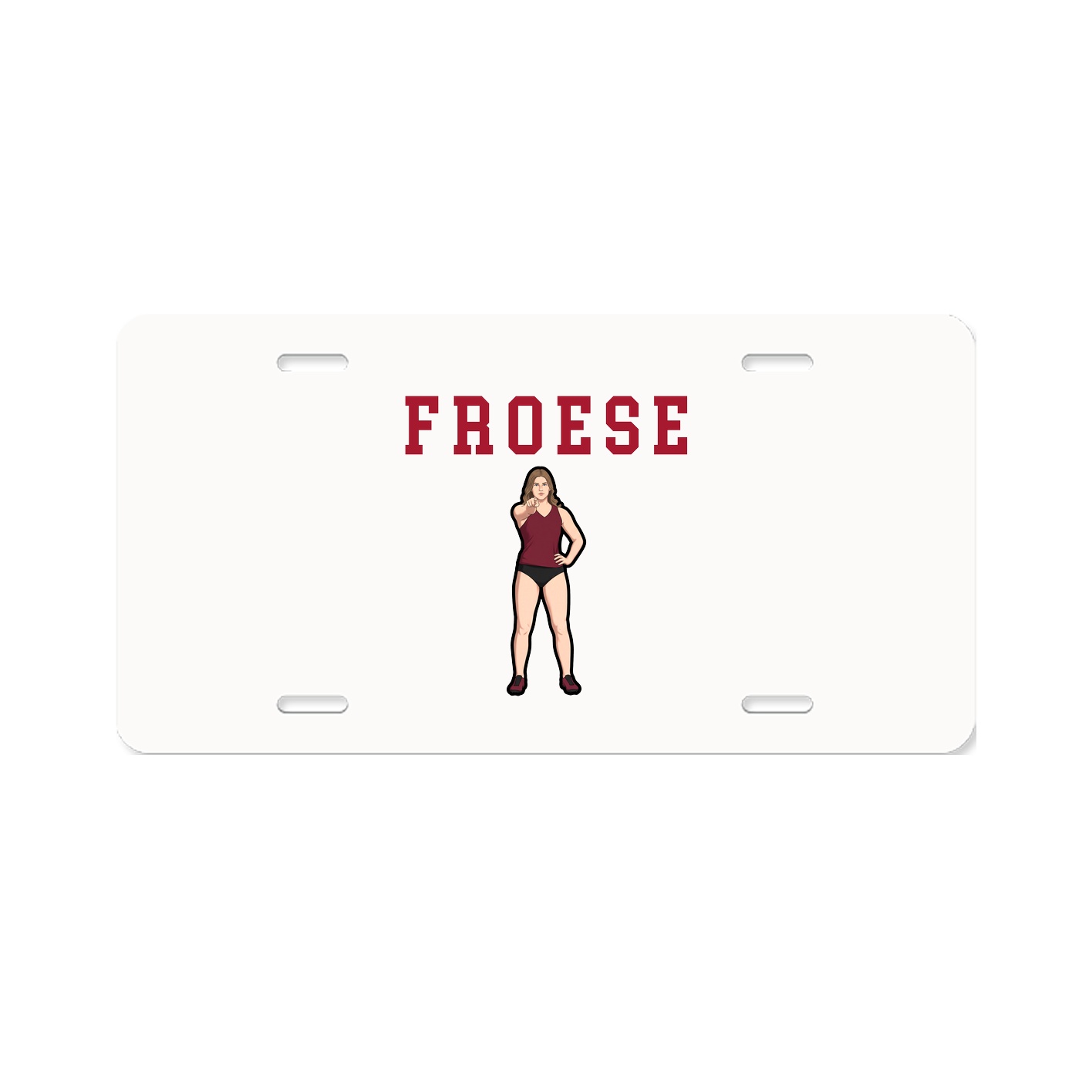 License Plate — Shirsey in Classic
