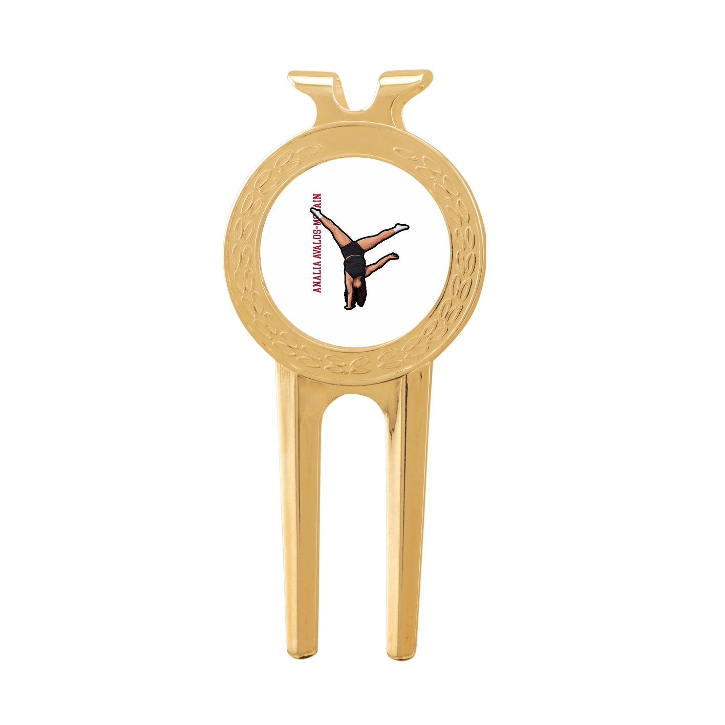 Divot Tool with Ball Marker — Name Vertical in Classic