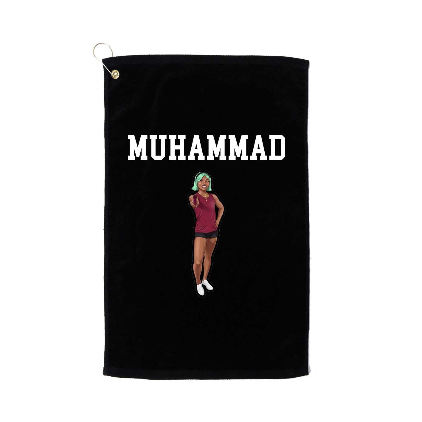 Golf Towel — Shirsey in Black
