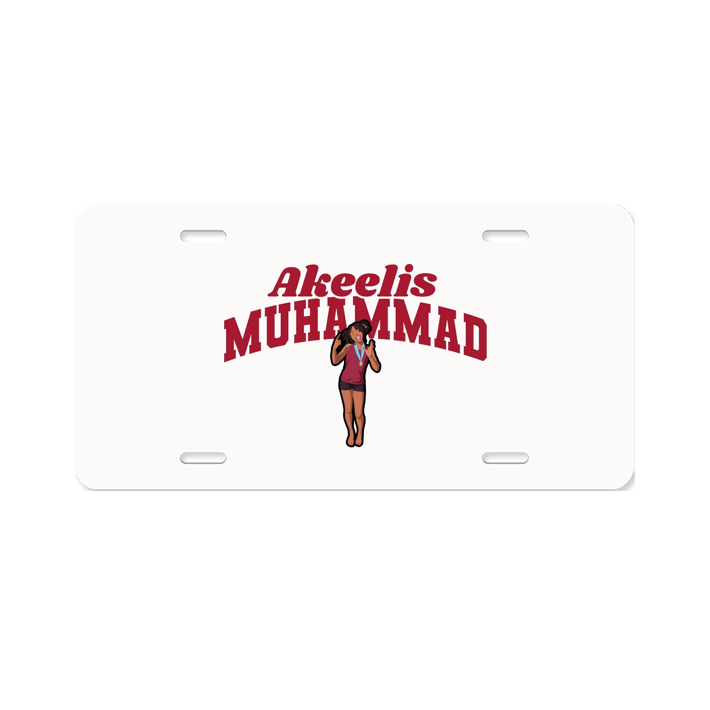 License Plate — Signature Arch in Classic