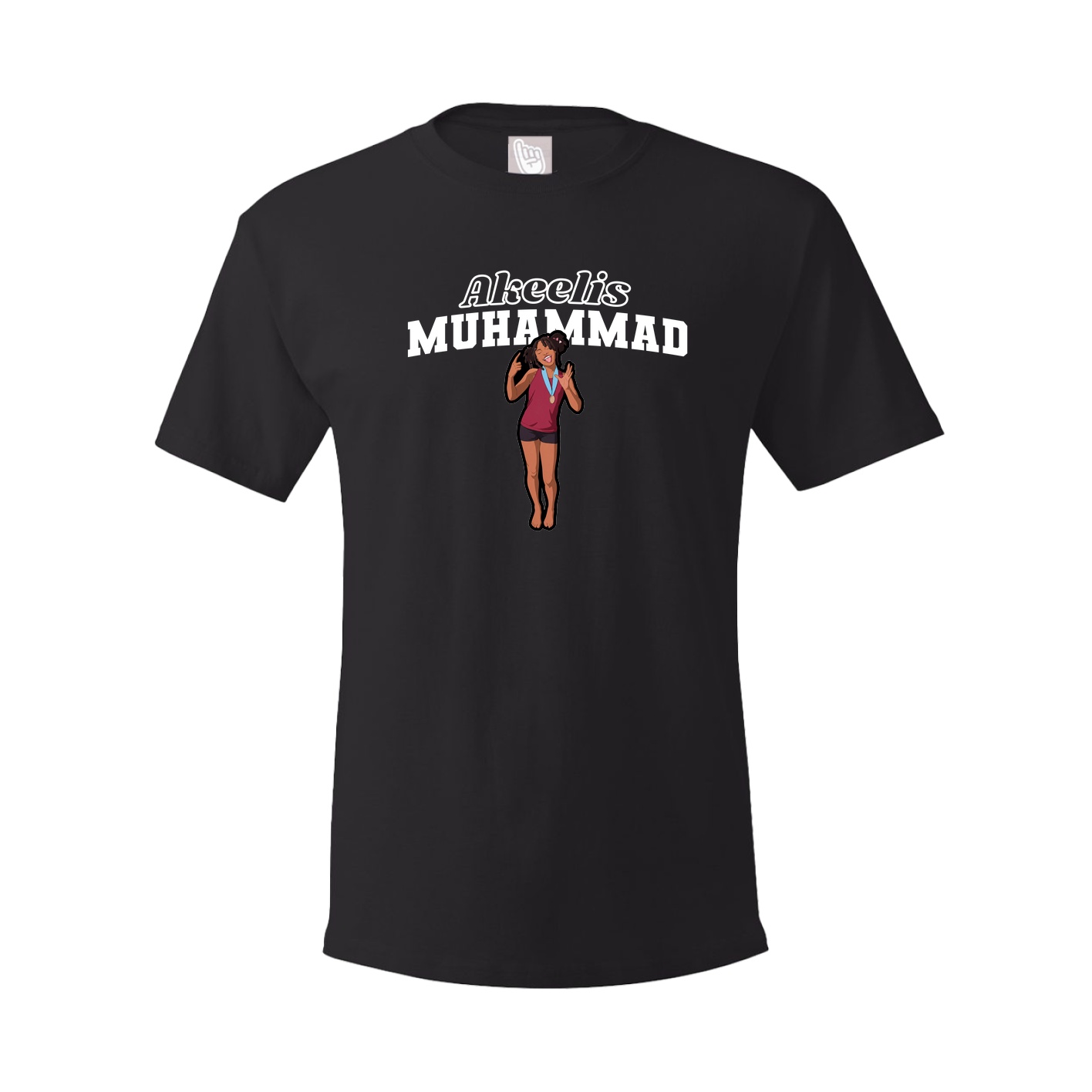 Tee — Name Arch in Black