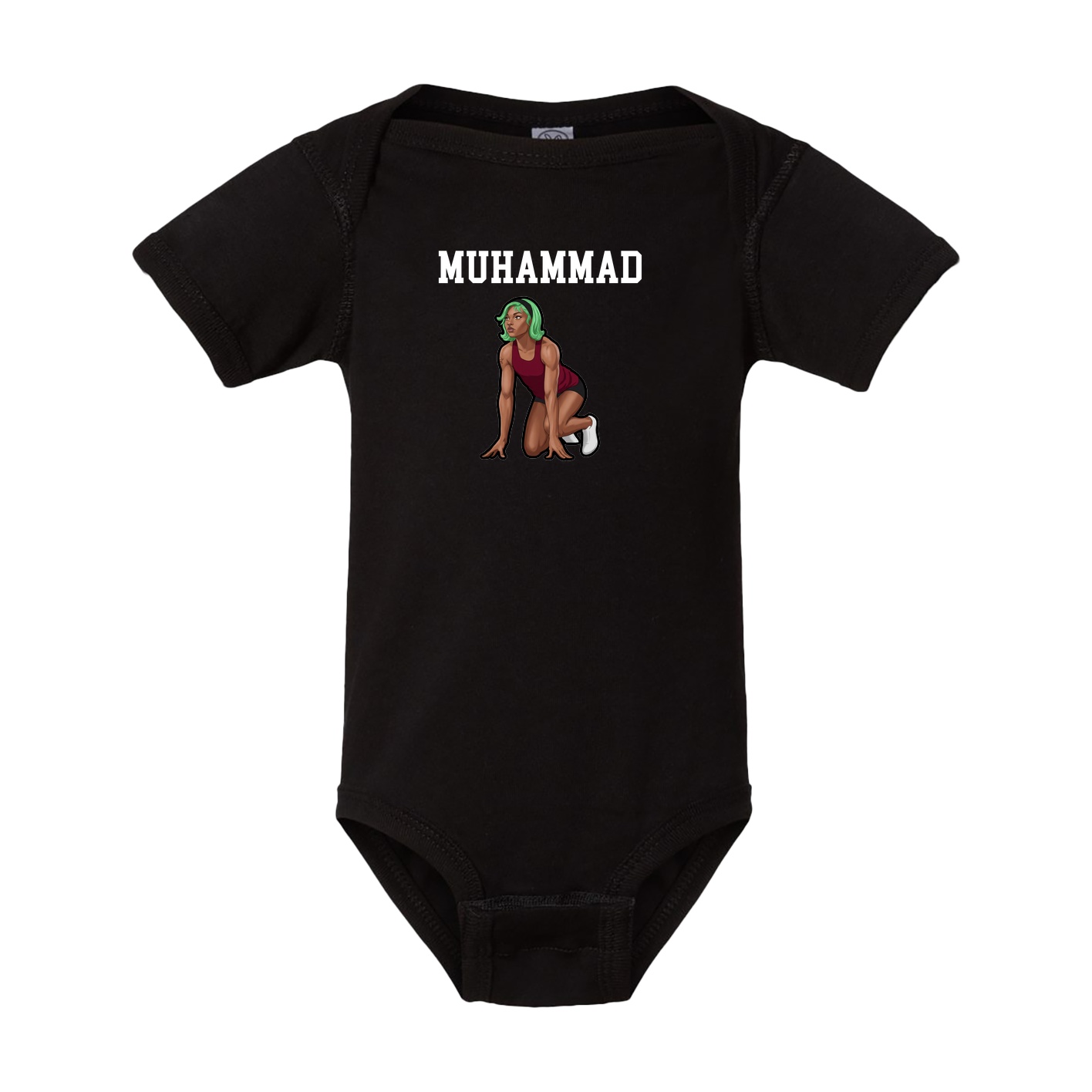 Baby Onesie — Shirsey in Black