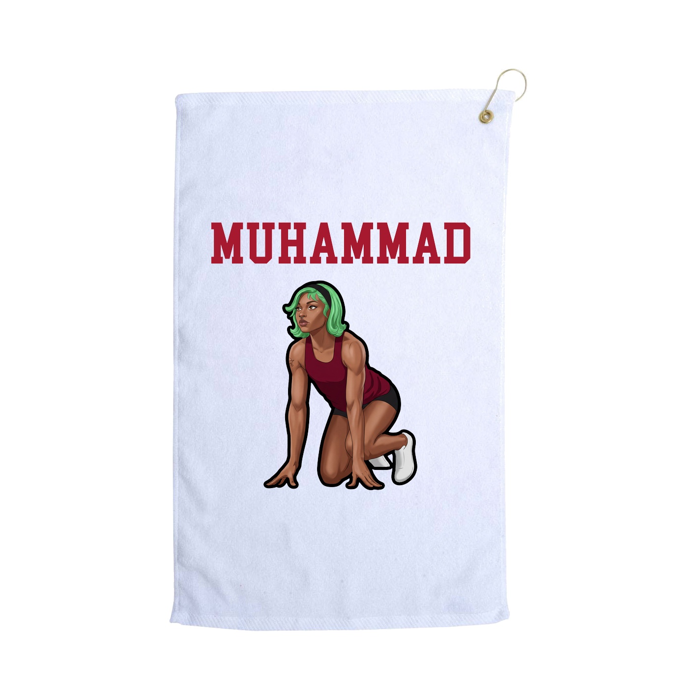 Golf Towel — Shirsey in White