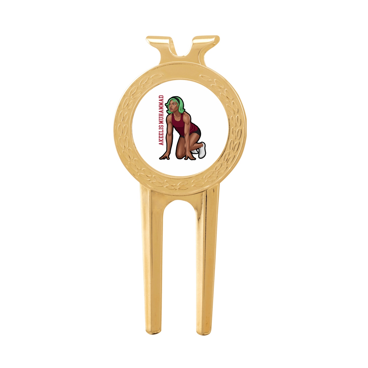 Divot Tool with Ball Marker — Name Vertical in Classic