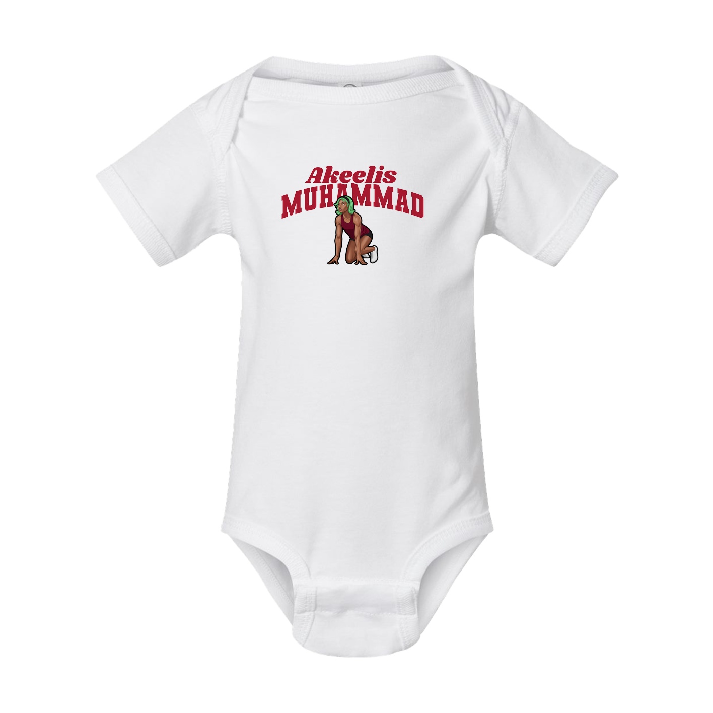 Baby Onesie — Signature Arch in White