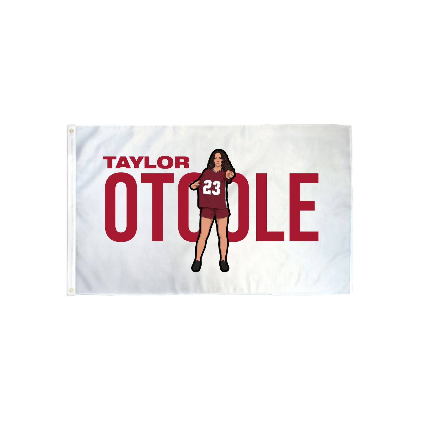 3x5 Flag — Player Name in Classic
