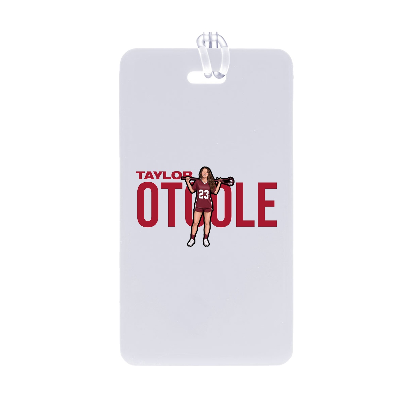 Bag Tag — Player Name in Classic