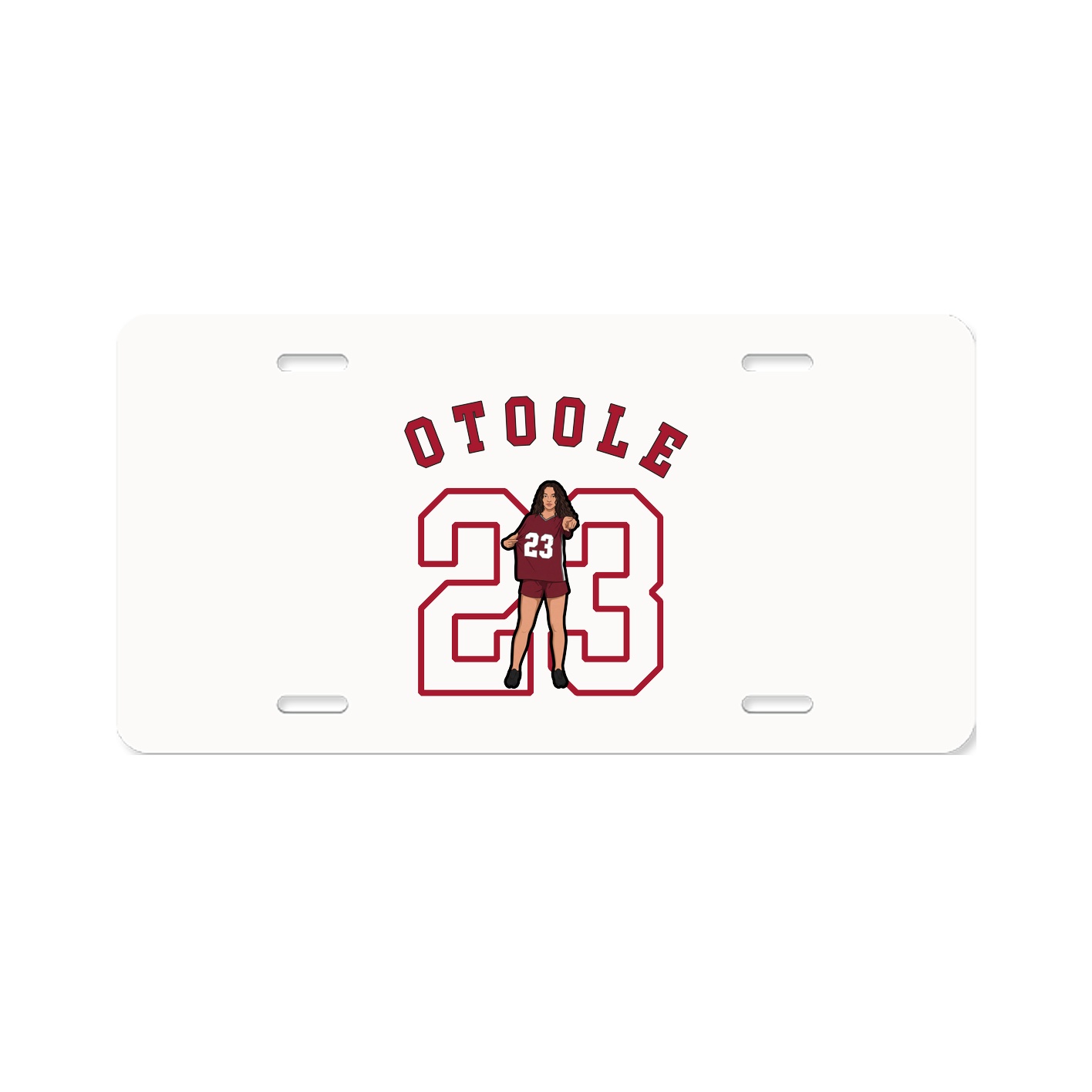 License Plate — Shirsey Arch in Classic