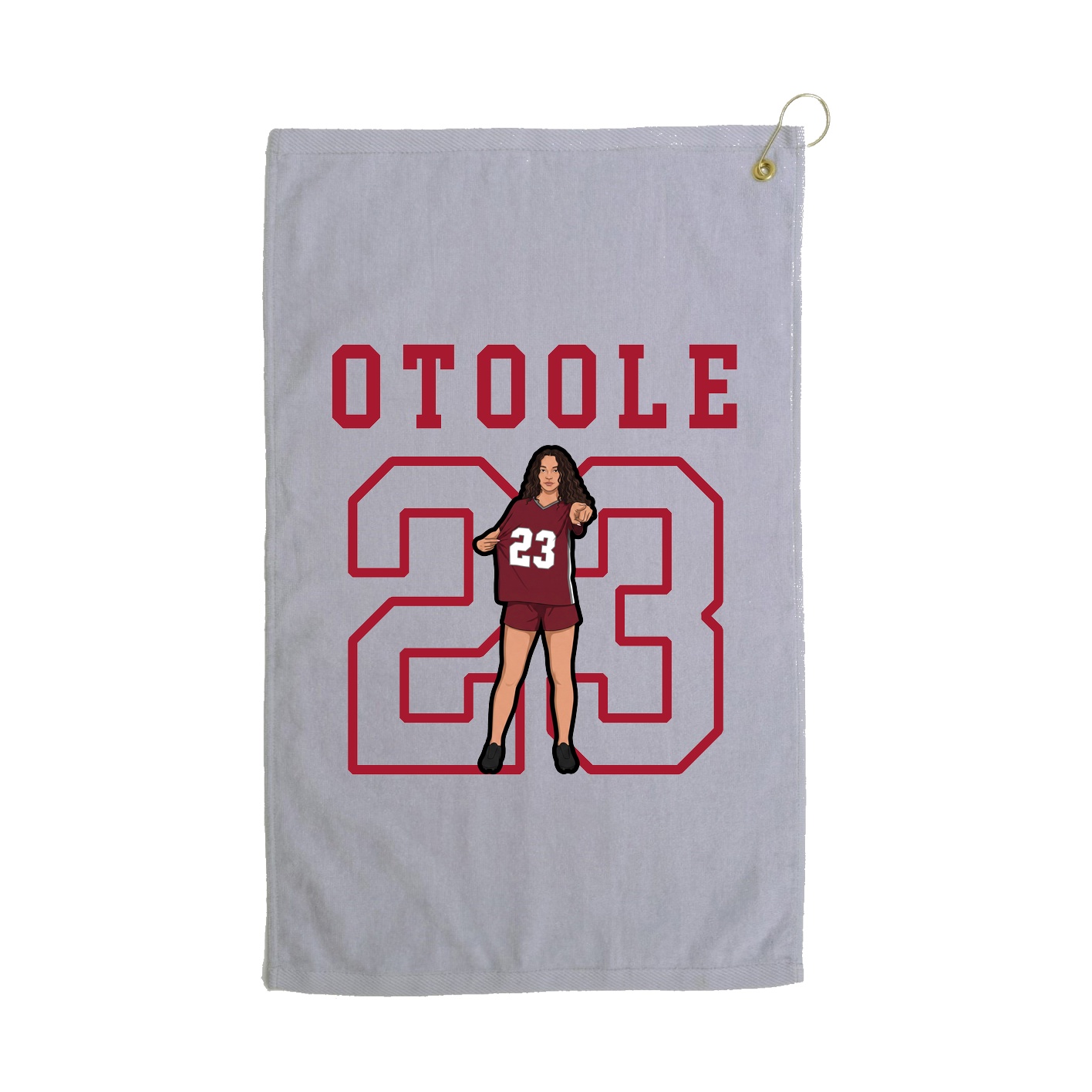 Golf Towel — Shirsey in Grey