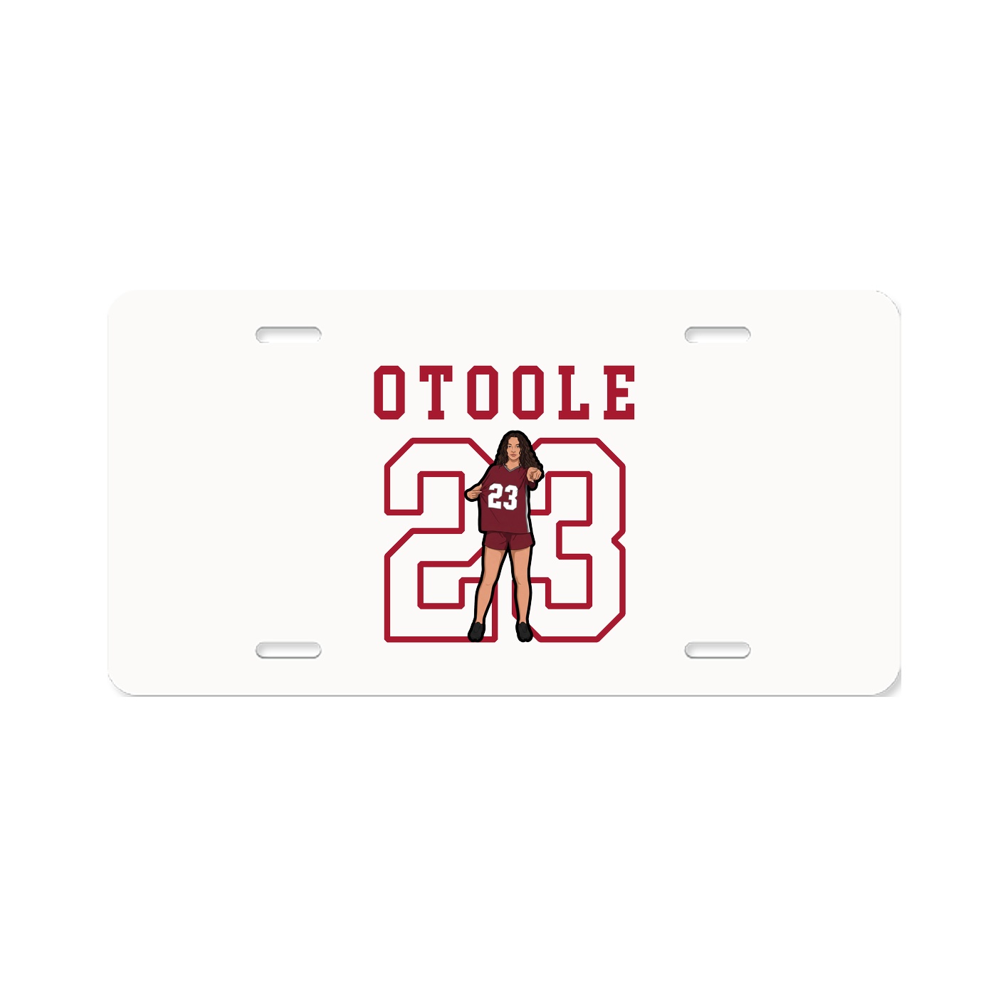 License Plate — Shirsey in Classic