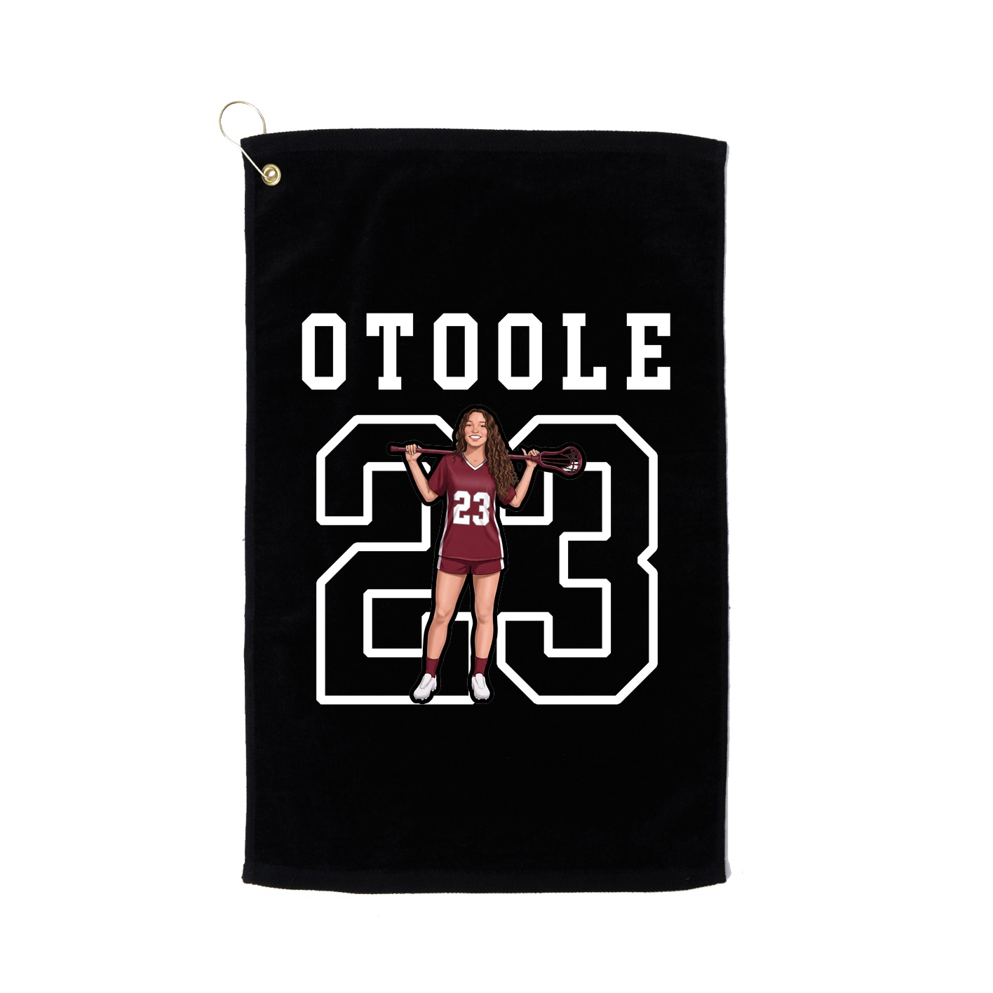 Golf Towel — Shirsey in Black