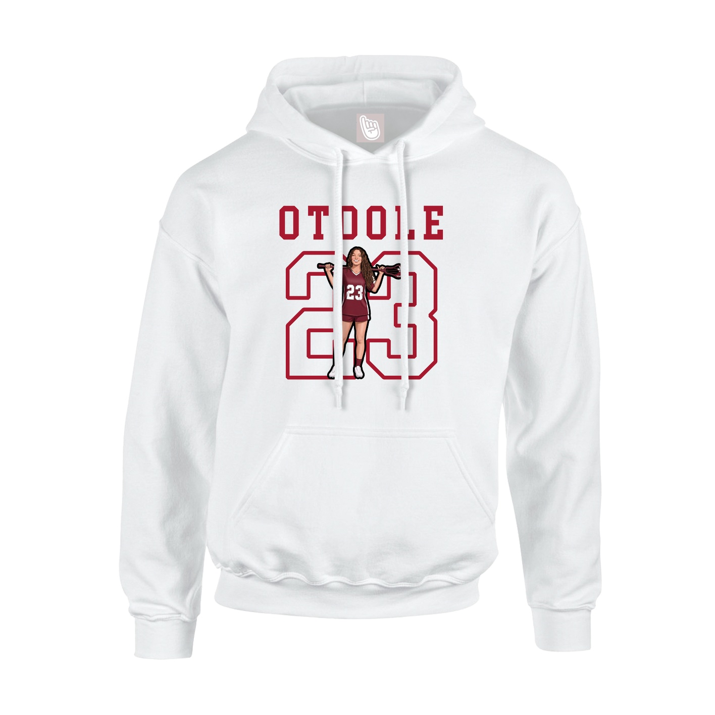 Youth Hoodie — Shirsey in White