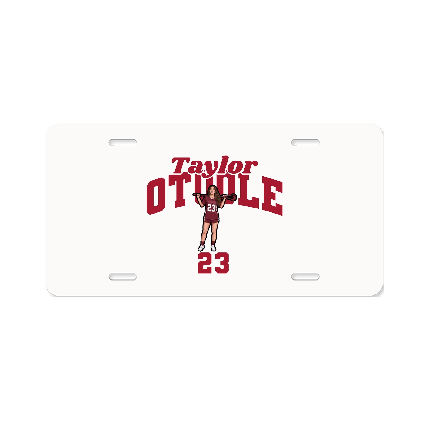 License Plate — Signature Arch in Classic
