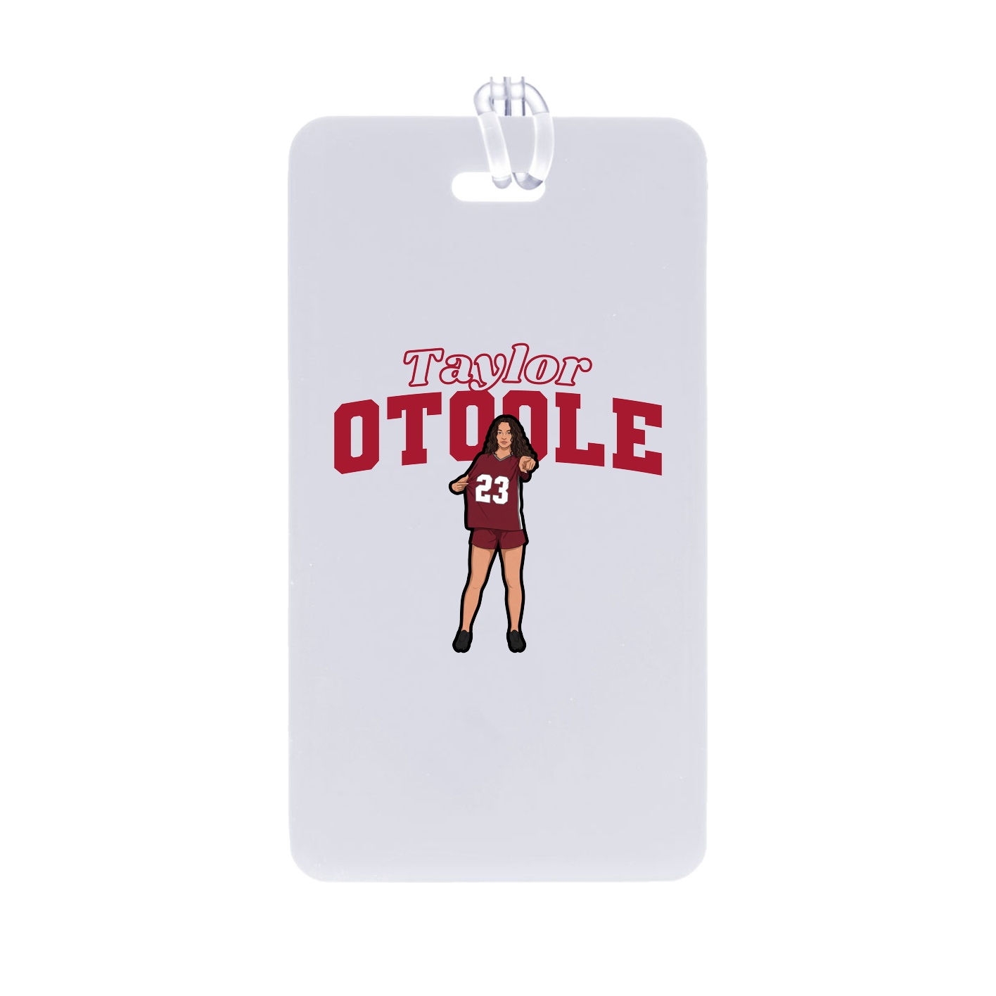Bag Tag — Name Arch in Classic