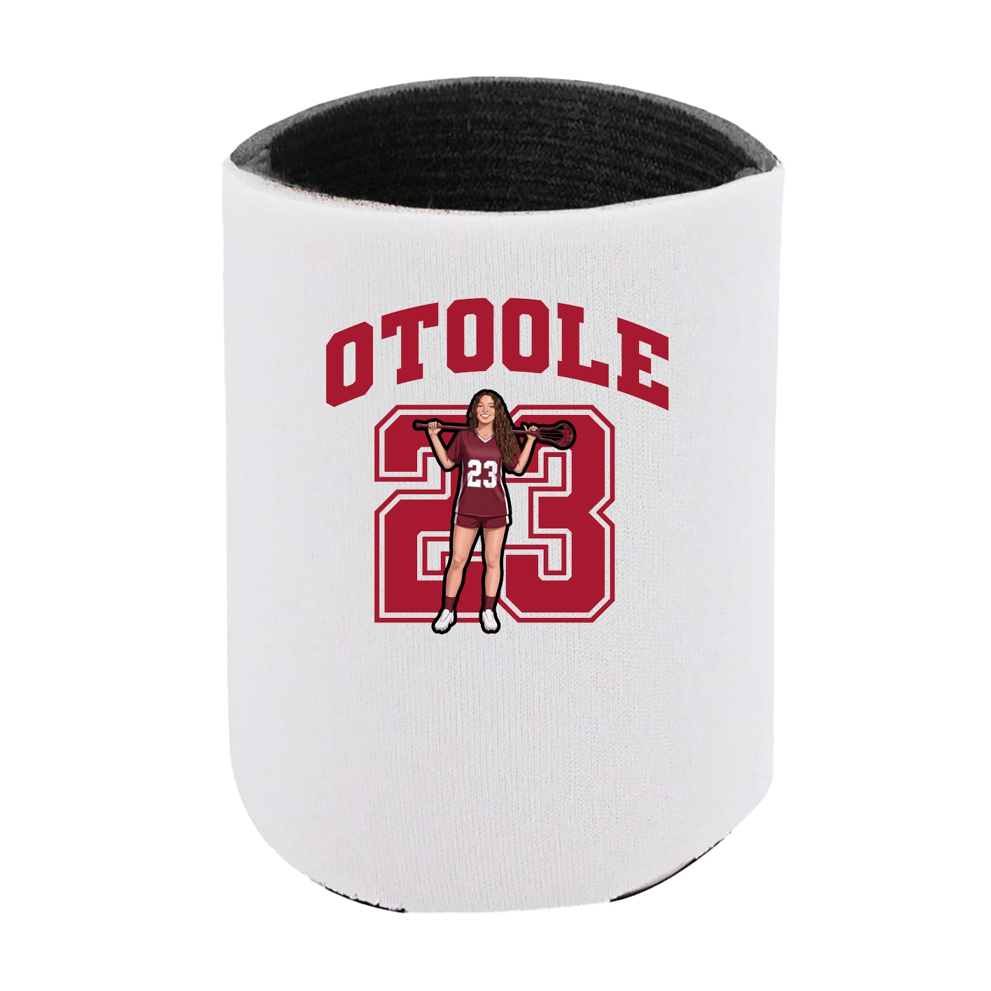 Can Holder — Number in White