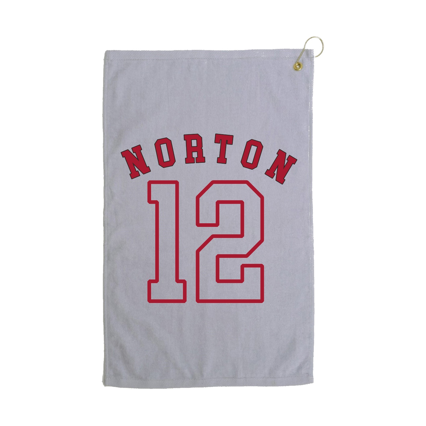 Golf Towel — Shirsey Arch in Grey