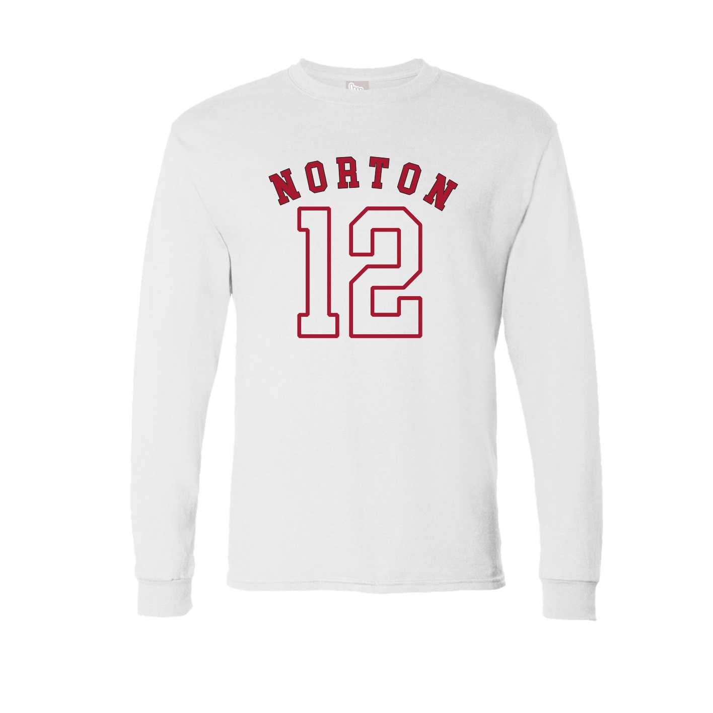 Long Sleeve Tee — Shirsey Arch in White