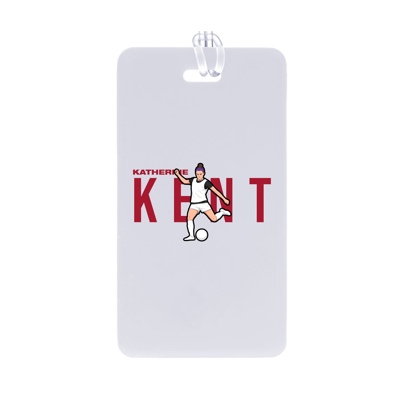Bag Tag — Player Name in Classic