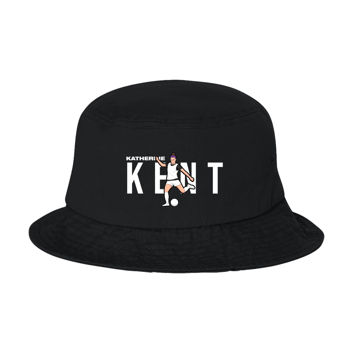 Bucket Cap — Player Name in Black