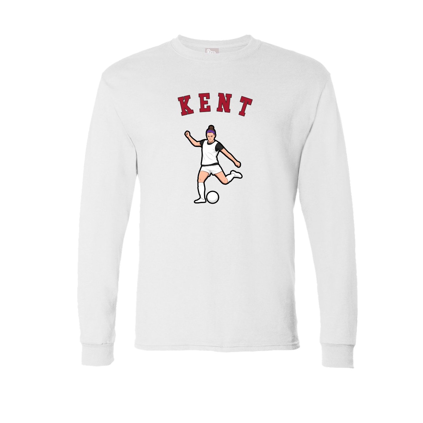 Long Sleeve Tee — Shirsey Arch in White
