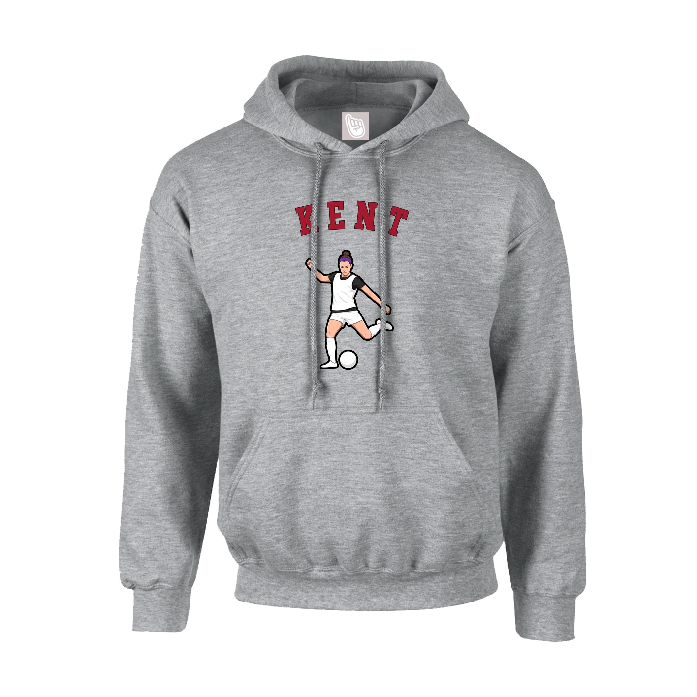 Youth Hoodie — Shirsey Arch in Grey