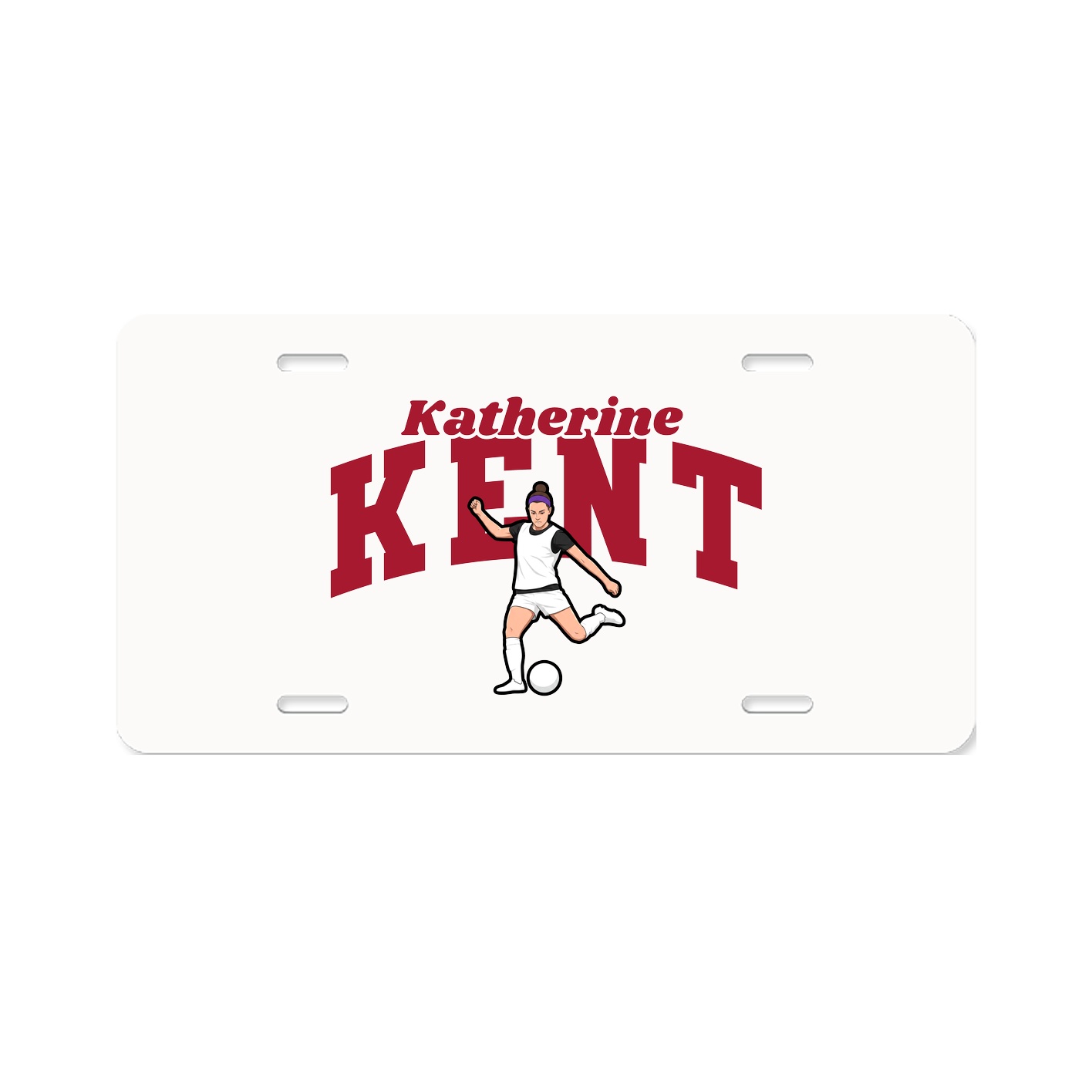 License Plate — Signature Arch in Classic
