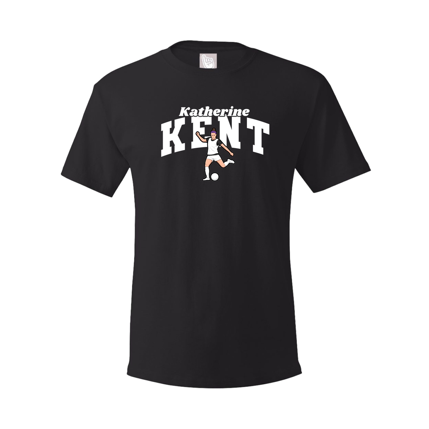 Youth Tee — Signature Arch in Black