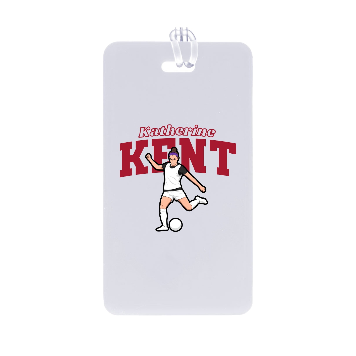 Bag Tag — Name Arch in Classic