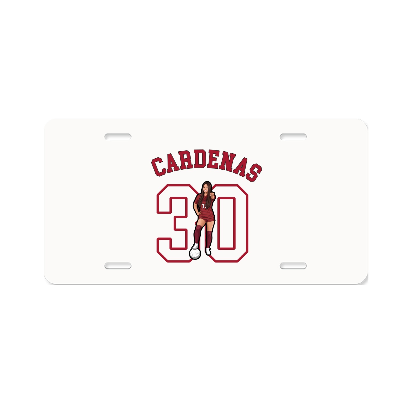 License Plate — Shirsey Arch in Classic