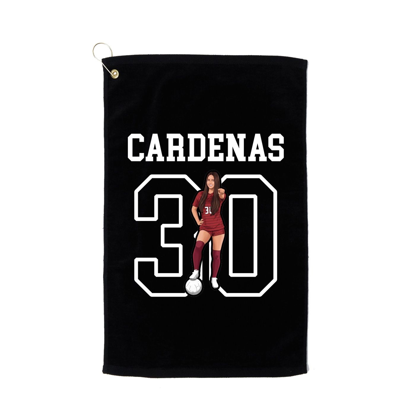 Golf Towel — Shirsey in Black